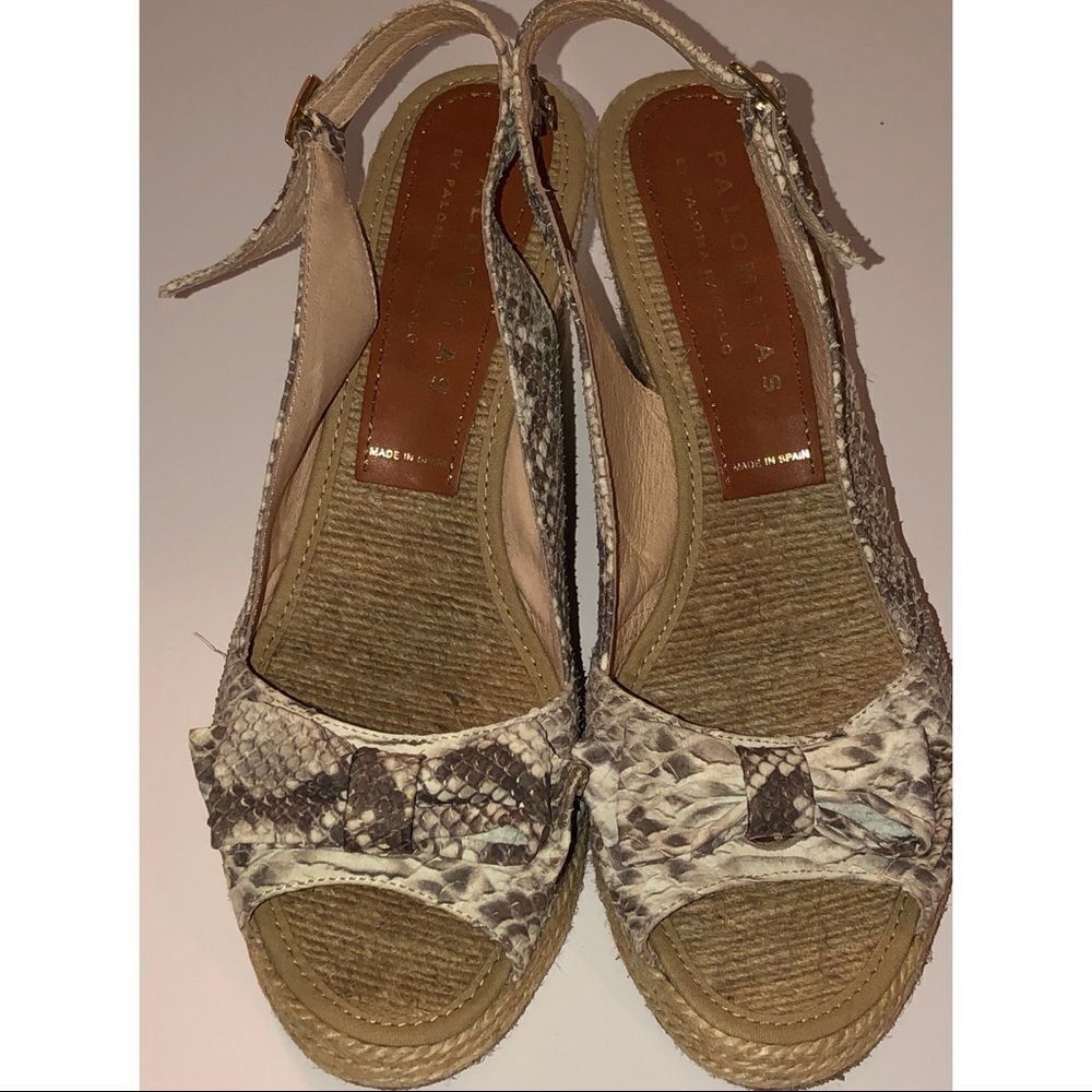 Palomitas by Paloma Barcelo wedged espadrille, 11